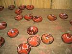 Bowls made in the Rainforest - Ecuador, January 2006