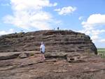 Tami Hiking at Kakadu National Park - November, 2005