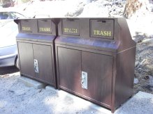 Mount Whitney Bear Proof Trash Container by Roger J. Wendell - 07-24-2012