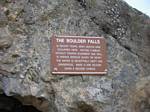 Warning Sign at Boulder Falls - 04-12-2006