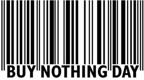 bar code. Buy Nothing Day Bar Code