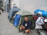 San Francisco Street Camping - September, 2005