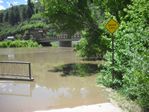 Colorado River Overflow at the Bair Ranch Rest Area by Roger J. Wendell on 06-06-2010