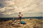 Roger J. Wendell on top Devils Tower, Wyoming - 07-16-1994