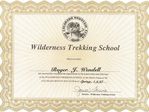 CMC Wilderness Trekking School Roger Wendell - Spring 1997