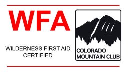CMC Wilderness First Aid Certification Card (Front)