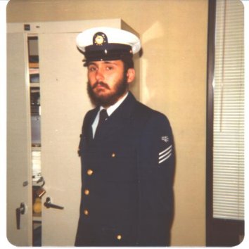 SNRM Roger J. Wendell at USCG Radioman A School, Petaluma, California - September 1975