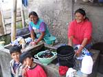 Washing Clothes in Ecuador - Christmastime 2005/2006