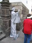 Living Statue in Quito, Ecuador - January, 2006