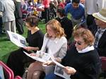 Emma, Amber and Donna like to read...