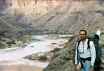 Randy at bottom of Grand Canyon