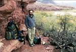 Roger at bottom of Grand Canyon