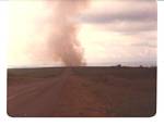 Burning Sugar Cane, O'ahu, Hawai'i - June, 1976