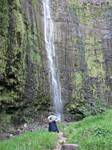 At Waimoku Falls, Māui, Hawai'i - February 2007