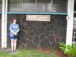 At the library at Wahiaw, O'ahu, Hawai'i - February 2007