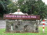 Roger J. Wendell at entrance to Waimea Bay, O'ahu, Hawai'i - February 2007