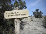 Hiking through the Colorado National Monument's Liberty Cap Trail - 11-11-2009