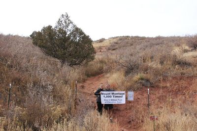 Roger J. Wendell to the top of Mount Morrison 1,000 Times - 11-08-2021