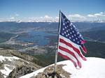 Flag on Peak One