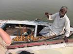 Ganges River at Varanasi, India, by Roger J. Wendell - December 4th & 5th, 2008