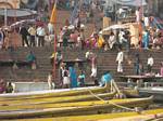 Ganges River at Varanasi, India, by Roger J. Wendell - December 4th & 5th, 2008