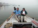 Ganges River at Varanasi, India, by Roger J. Wendell - December 4th & 5th, 2008