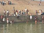 Ganges River at Varanasi, India, by Roger J. Wendell - December 4th & 5th, 2008