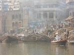 Ganges River at Varanasi, India, by Roger J. Wendell - December 4th & 5th, 2008