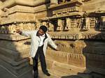 Chandelas erotic stone carvings at Khajuraho, India by Roger J. Wendell - December 04, 2008