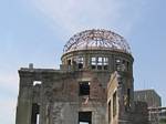 A-Bomb Dome - The only surviving 
structure near Zero - May, 2004