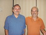 Journalist Joe Goldman and Roger J. Wendell in Buenos Aires - 02-23-2011