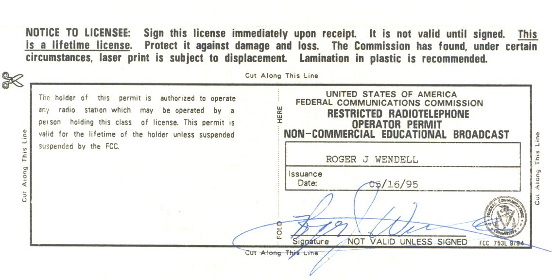 California Restricted License