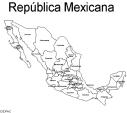 Map of Mexico