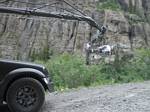 Jeep commercial being filmed in Yankee Boy Basin at about 11,000 feet - 08-06-2008