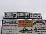 Brothel Advertising Sign near Carson City, Nevada - December 2006
