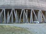 Supports at Bottom of Cooling Tower