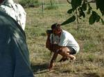 Roger J. Wendell at the CQC Aloha Field Day Site on Rampart Range by Pete Inskeep - 06-25-2007