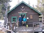 Roger and Tom at Barr Camp Cabin