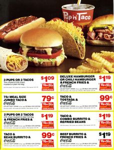Pup 'N' Taco coupon, scan by Brian 10-15-2019