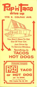 Pup 'N' Taco coupon, scan by Brian 10-15-2019