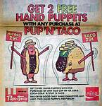 Pup 'N' Taco Hand Puppets