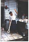 Making Noodles in a Xinjiang Market - June 2001