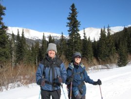 Jim and Annetta Skiing from Bakerville to Loveland - 01-28-2006