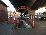 London Tube Piccadilly Line, Subway entrance at Hammersmith - 12-07-2008