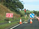 United Kingdom Highway Sign, 3 Way Control - October 2006