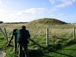 Roger J. Wendell photographs mounds at Stonehenge - 10-07-2006