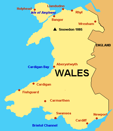 10+ Wales Map Uk Pics