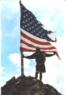 Roger J. Wendell on Peak 1, Tenmile Range, Colorado - June 26, 2005