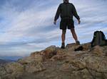 Roger Wendell Self Timer Photo on Mount Democrat - 08-05-2007