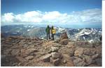 Roger Wendell and Bob Doriss Meet on Longs Peak - August 4, 1996